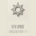 Sun Spirit | Boho Teak Wood Pendant