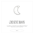 Crescent Moon | Teak Wood Pendant