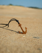 Anchor Ground | Boho Teak Wood Pendant