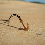 Anchor Ground | Boho Teak Wood Pendant