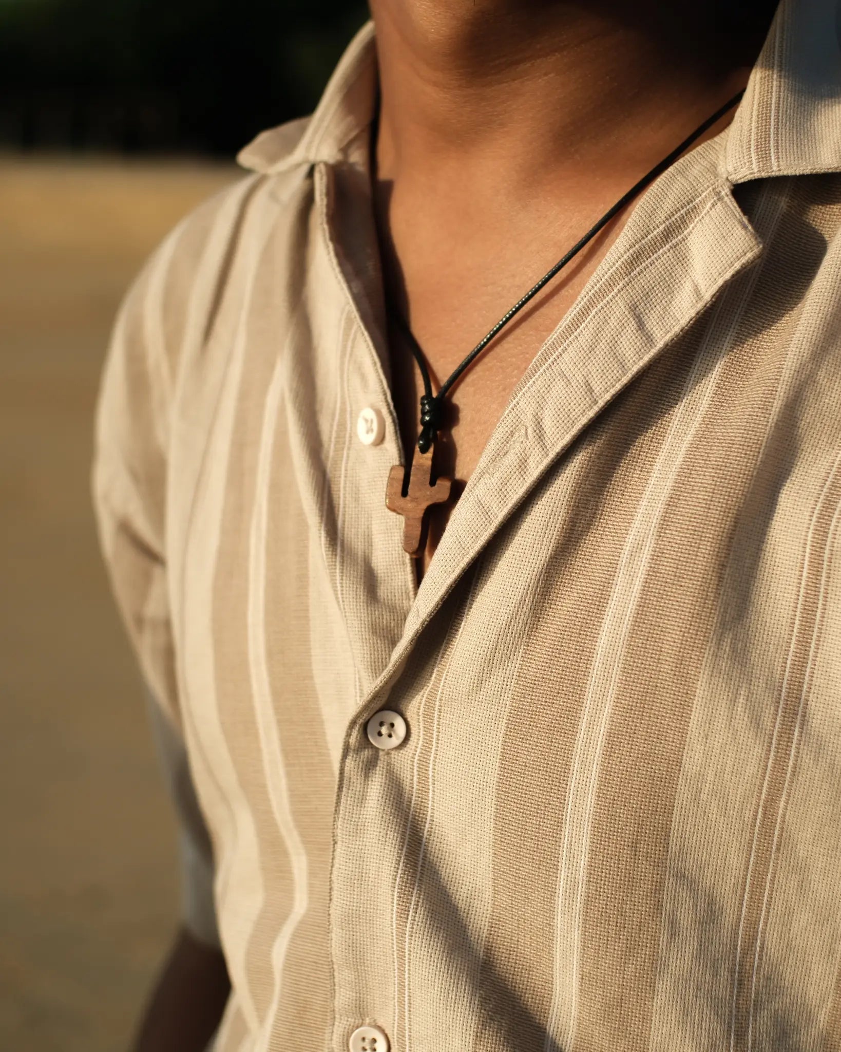 Cactus | Teak Wood Pendant