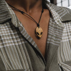Alien | Teak Wood Pendant
