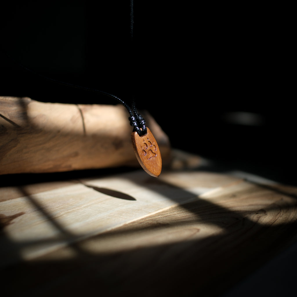 Wild Mark | Teak Wood Pendant
