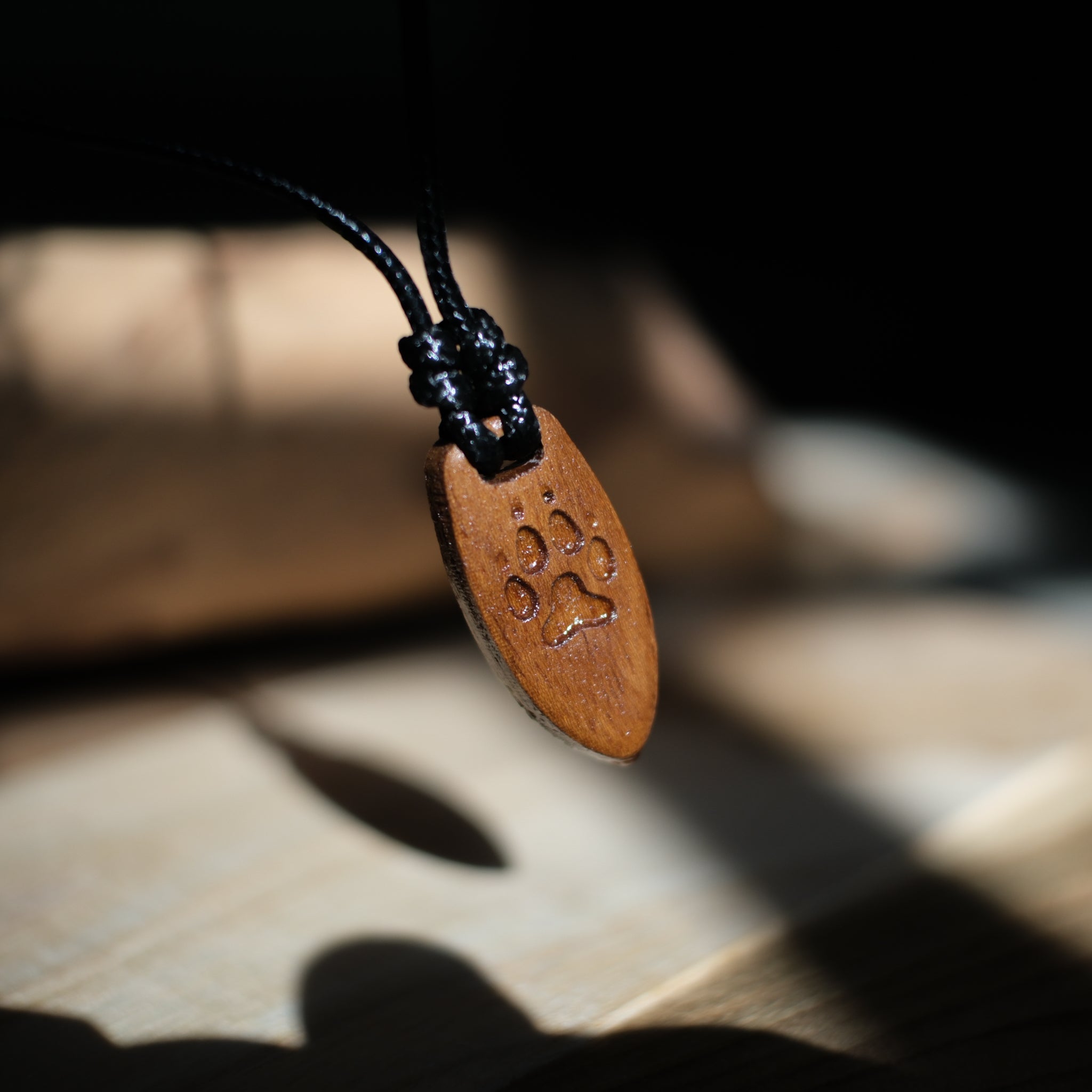 Wild Mark | Teak Wood Pendant