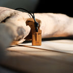 Moai | Teak Wood Pendant