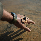 The Mountains | Teak wood Pendant