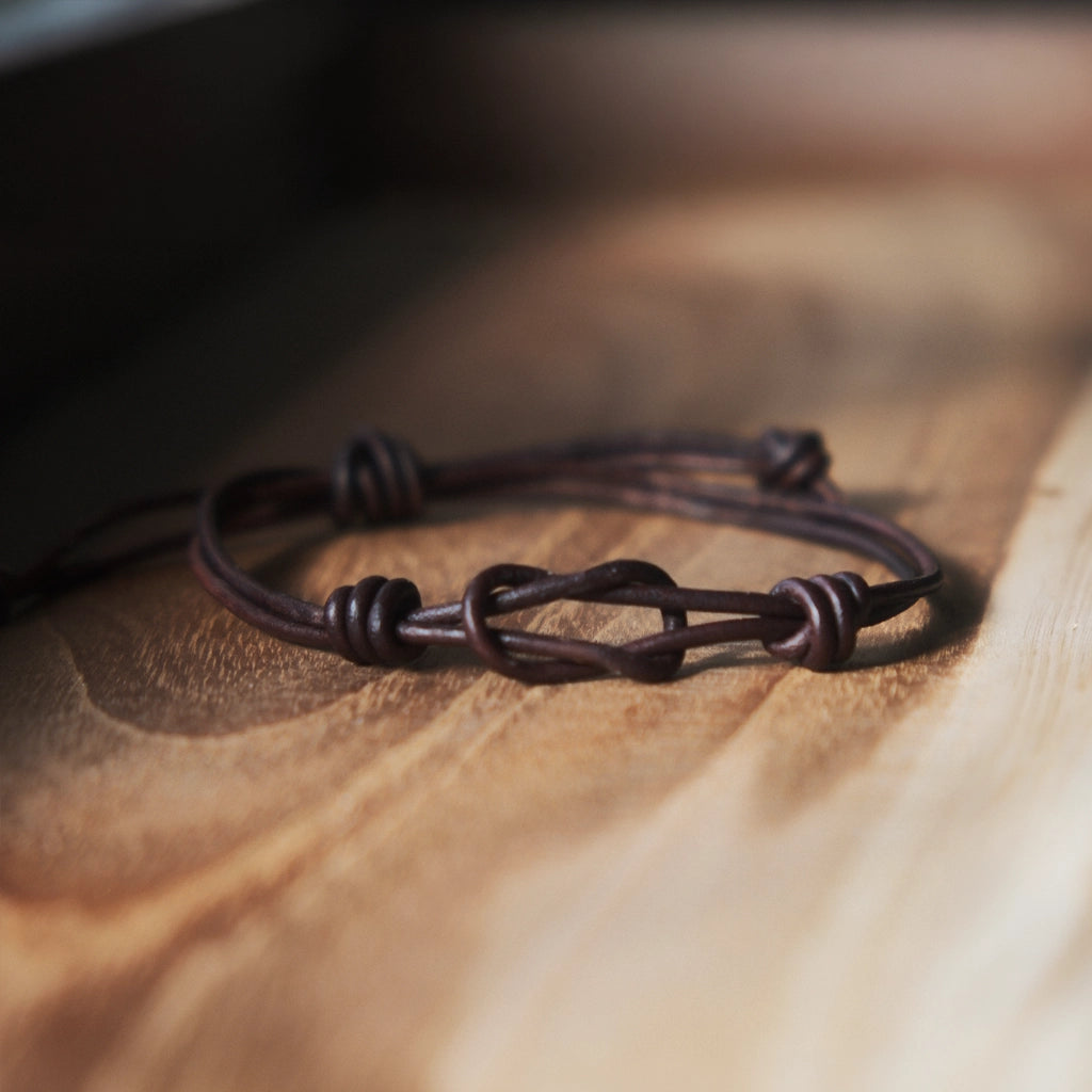 Free Spirit Leather Cord Bracelet