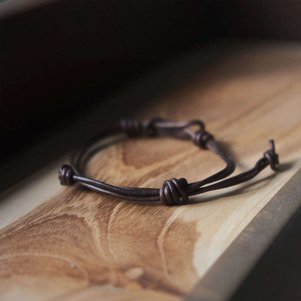 Free Spirit Leather Cord Bracelet