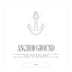 Anchor Ground | Boho Teak Wood Pendant