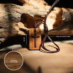 Faith | Teak wood and Premium Leather Cord