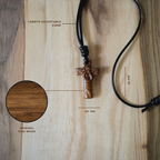 Holy Cross | Teak Wood Pendant