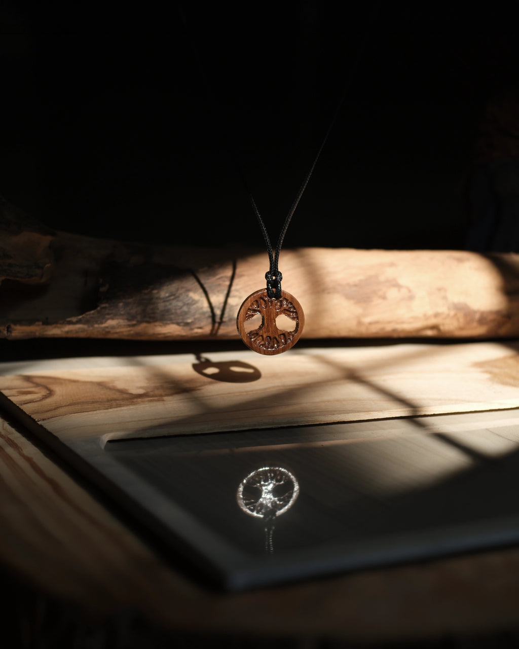 Tree of life | Teak Wood Pendant