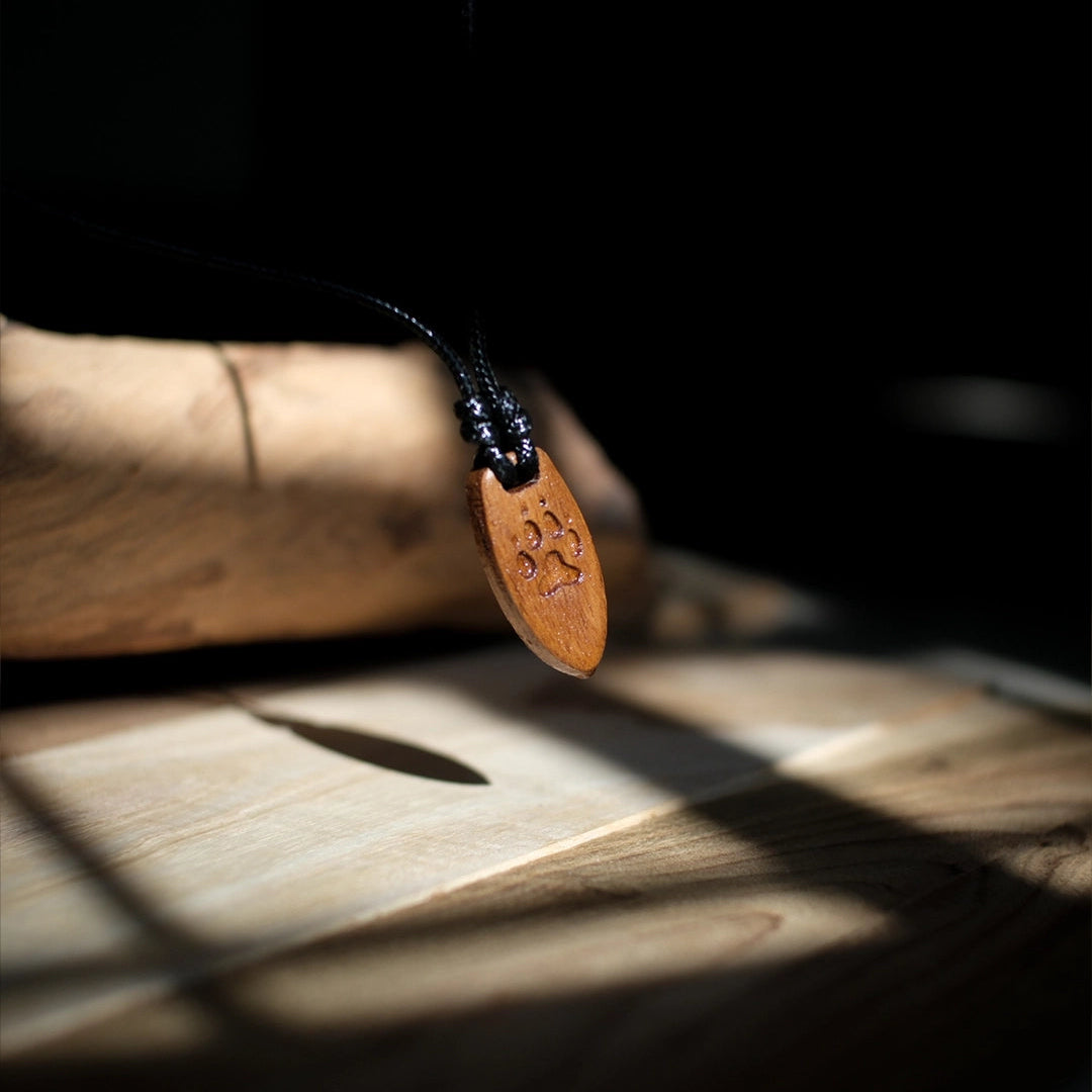 Wild Mark | Teak Wood Pendant