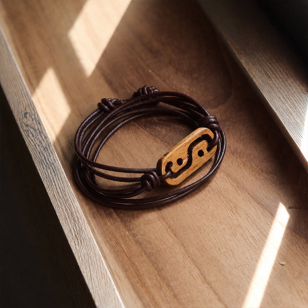 Yin-Yang | Teak Wood Bracelet