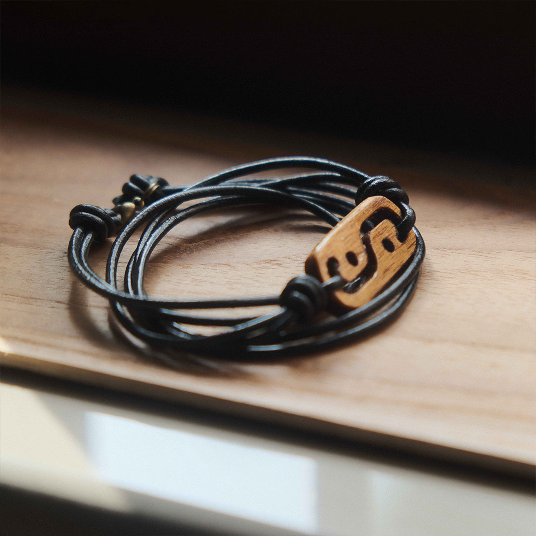 Yin-Yang | Teak Wood Bracelet