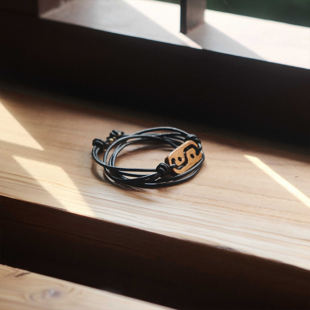 Yin-Yang | Teak Wood Bracelet