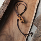 Yin-Yang | Teak Wood Pendant