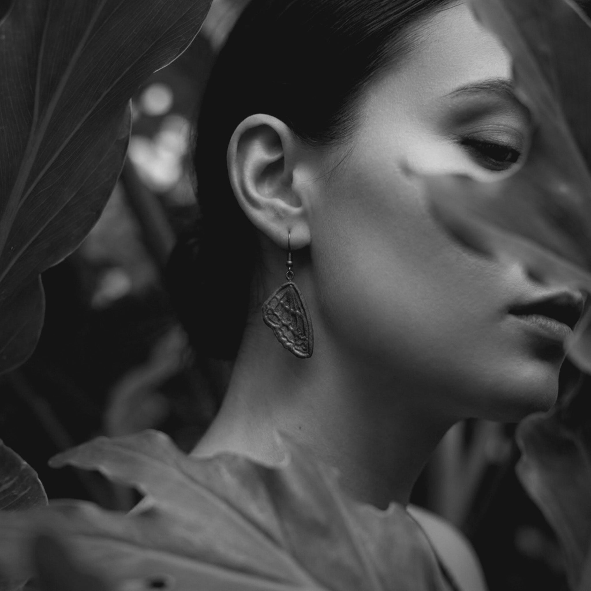 Butterfly wings | Teak Wood Earring