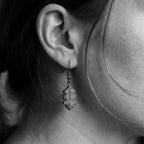 Earth Vein (Leaf) | Teak Wood Earring