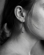 Earth Vein (Leaf) | Teak Wood Earring