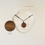 Spiral Flow | Teak Wood Pendant