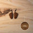 Butterfly wings | Teak Wood Earring